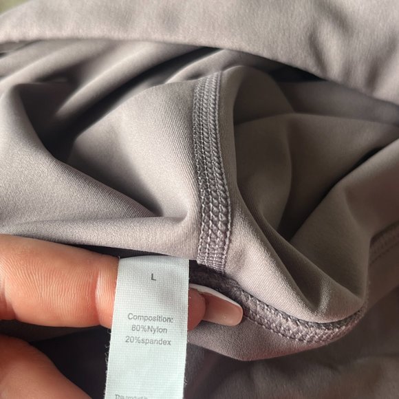 Medium No Front Seam High Waisted Yoga Leggings 7/8 Length - Picture 6 of 8